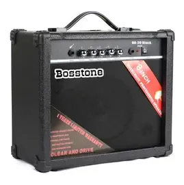 Комбоусилитель для бас-гитары Bosstone BA-30W Black 1х8 30W