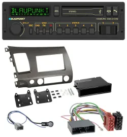 Blaupunkt USB DAB Bluetooth MP3 Autoradio für Honda Civic Hybrid FD3 06-10 anthr