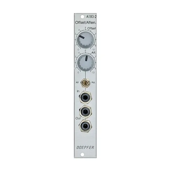 Модульный студийный синтезатор Doepfer A-183-2 Offset/ Polarizer /Attenuator - Attenuator Modular Synthesizer