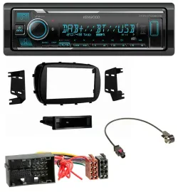 Автомагнитола для Fiat 500X (с 2015) Kenwood Bluetooth, MP3, DAB, USB