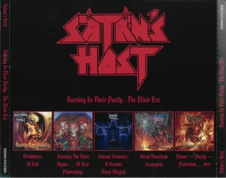 SATAN'S HOST - Burning In Their Purity (5CD)