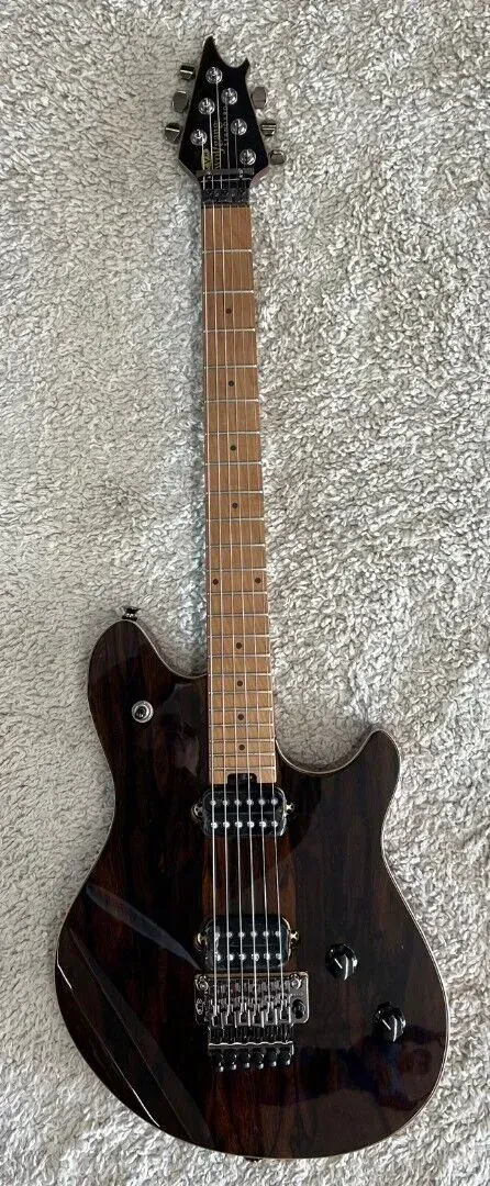 EVH Wolfgang WG Standard Exotic Ziricote Electric Guitar Baked Maple Neck - DEMO