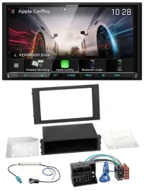 Kenwood MP3 2DIN USB DAB Bluetooth Autoradio für Seat Leon (ab 2014)