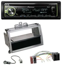Pioneer DAB USB MP3 AUX CD Autoradio für Hyundai i20 (08-11) Ablagefach