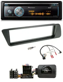 Pioneer Lenkrad DAB USB CD Bluetooth Autoradio für Peugeot 306 1998-2001