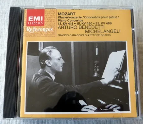 ARTURO BENEDETTI MICHELANGELI - Mozart: Klavierkonzerte 13,  15 & 23 (CD)