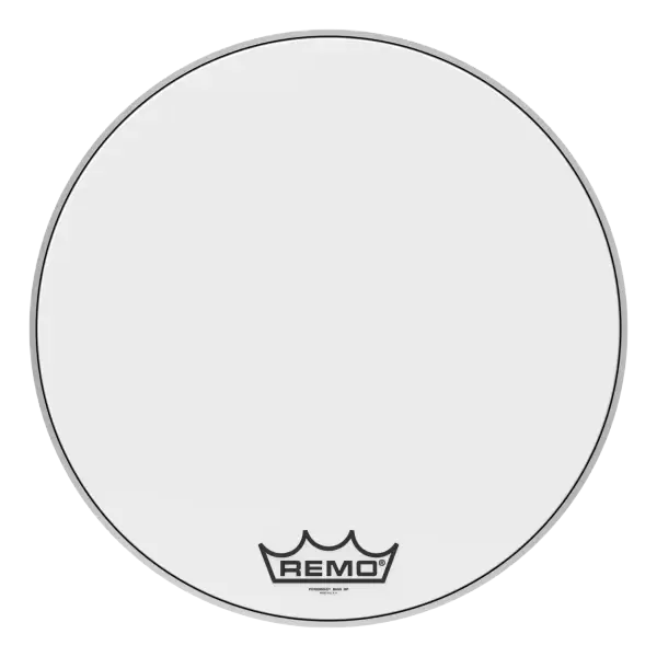 Пластик для барабана Remo 24" Powermax Ultra White Crimplock