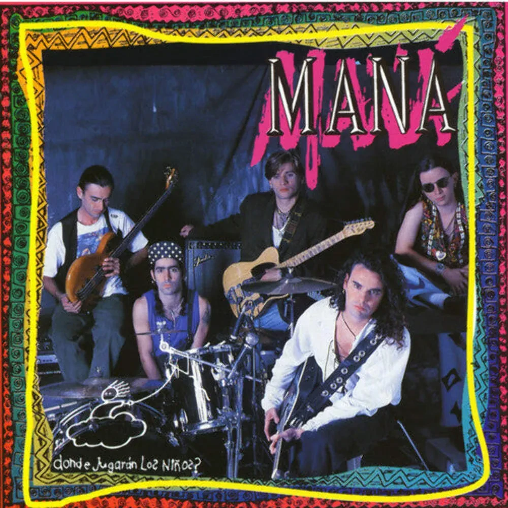 Виниловая пластинка Maná – ¿Dónde Jugarán Los Niños? (Релиз 1992)