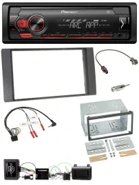 Автомагнитола для Ford Kuga (2008–2012) Pioneer 1-DIN, DAB, MP3, USB, антрацит