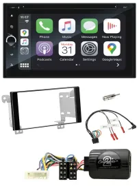 Blaupunkt 2DIN Bluetooth DAB USB DVD Lenkrad Autoradio für Subaru ForesterSJ Imp