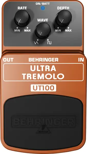 Педаль эффектов для электрогитары Behringer UT100 Ultra Tremolo