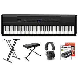 Цифровое пианино компактное Yamaha P-515 Digital Piano Package Black Beginner