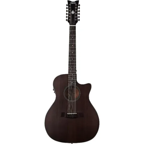 Электроакустическая гитара Schecter Orleans Studio 12-String See-Thru Black