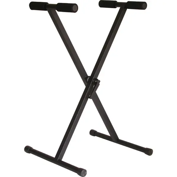 Стойка для клавишных Audio 2000s Easy-Lock Heavy-Duty Single-Brace Single Tier "X" Keyboard Stand