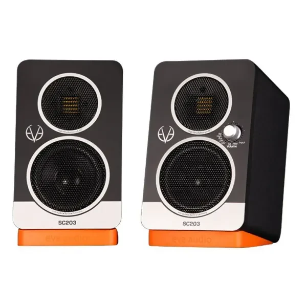 EVE Audio Recording Studio SC203 Compact Active Master Slave System Speaker Pair