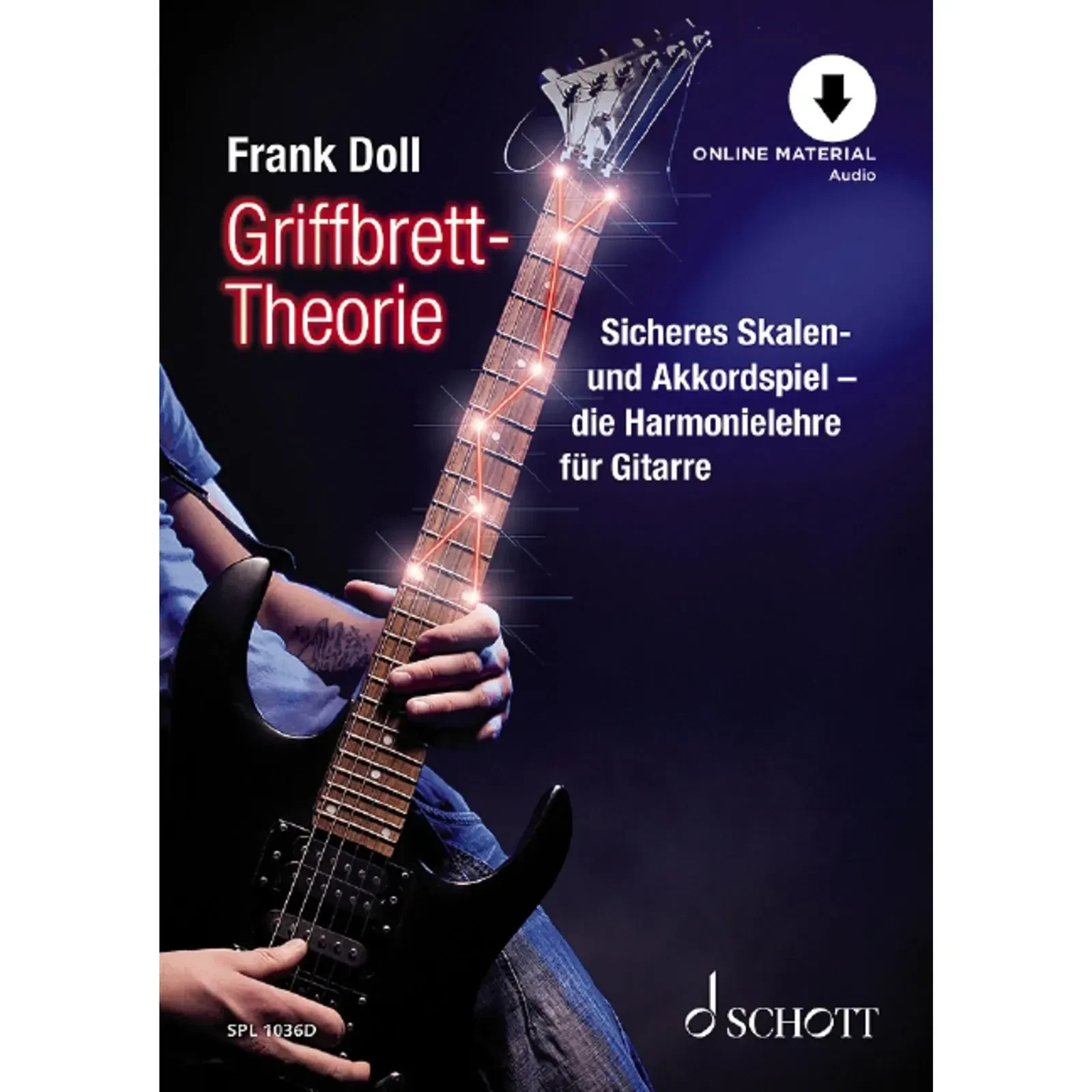 Учебное пособие Schott Music Griffbrett-Theorie