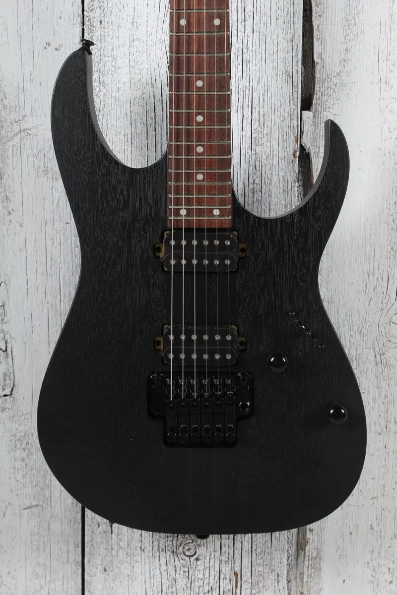 Ibanez RGRT420 Solid Body Electric Guitar Weathered Black Finish