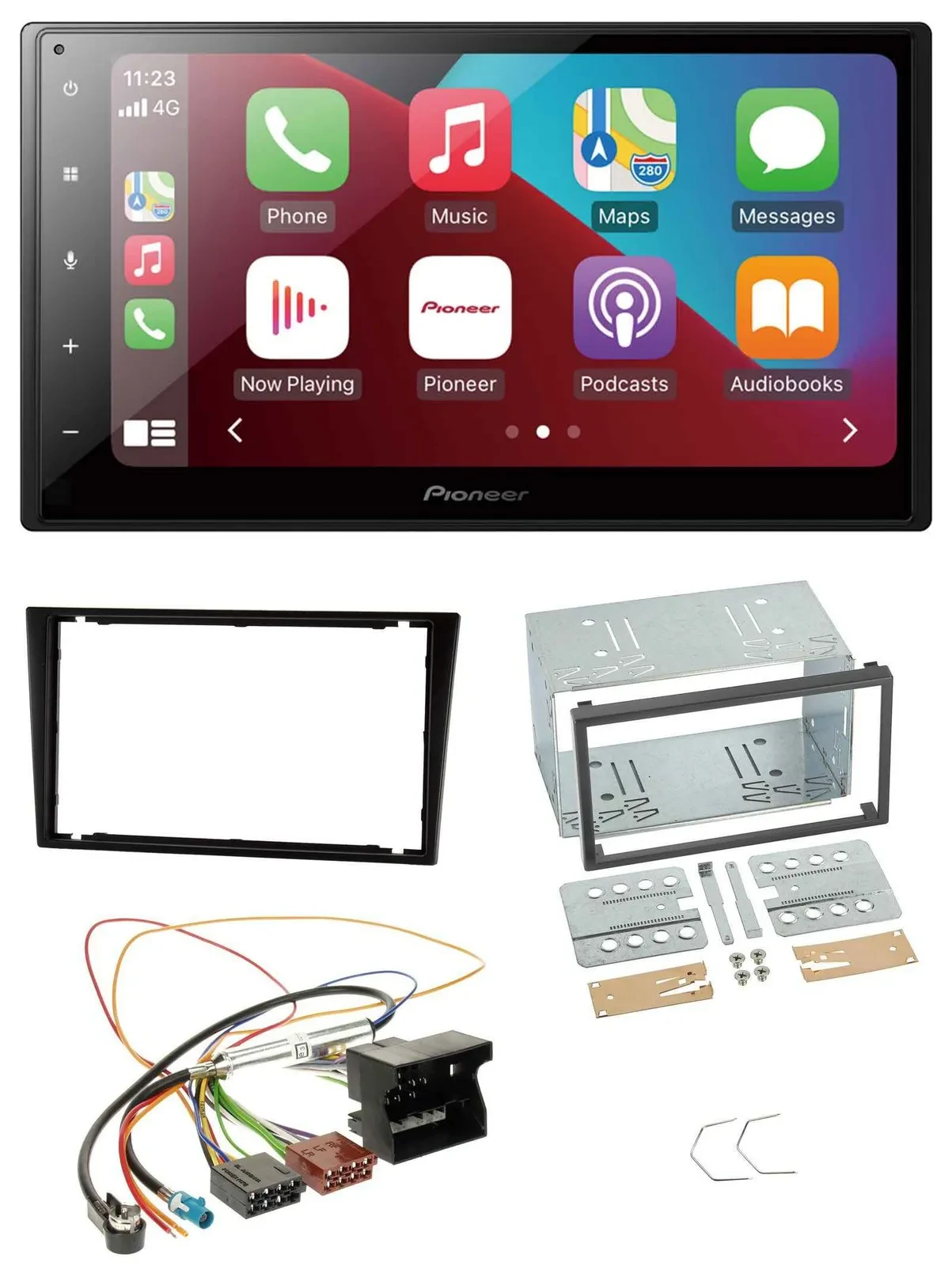 Pioneer USB MP3 DAB 2DIN Bluetooth Autoradio für Opel Combo C Omega B Corsa C ab