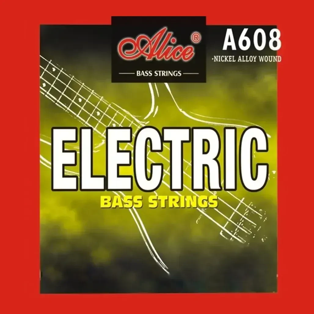 Струны для бас-гитары Alice A608(4)-M Nickel Medium 45-105