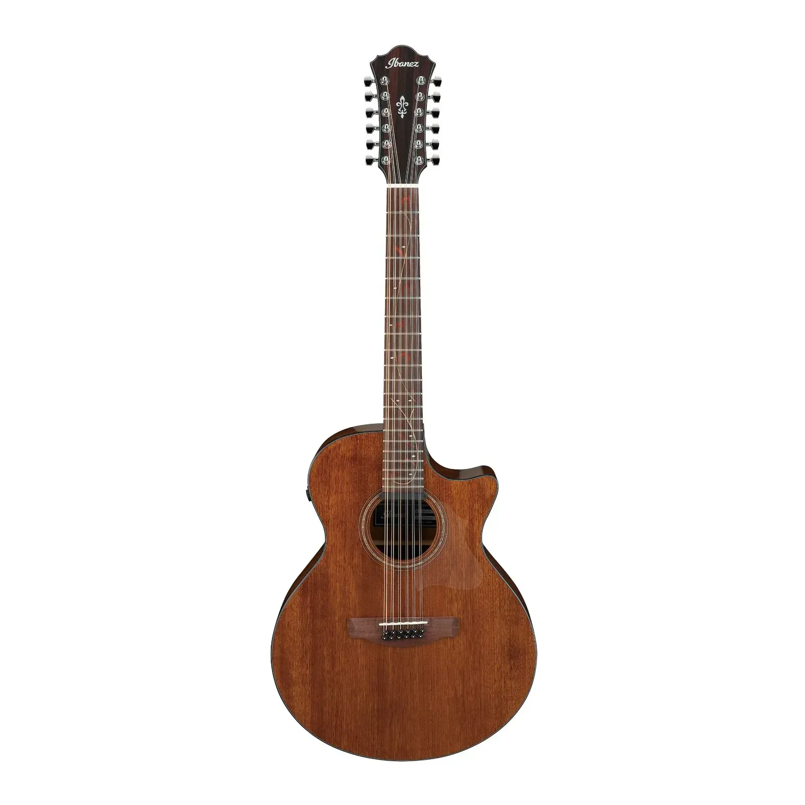 Ibanez AE2912 Acoustic-Electric Guitar 12 String, Natural Low Gloss Grade A
