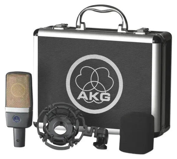 AKG C214 Professional Large-Diaphragm Studio Condenser Microphone Recording Mic