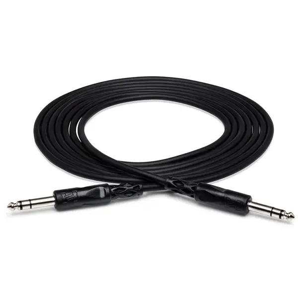 Коммутационный кабель Hosa Technology Stereo 1/4" Male Phone to 1/4" Male Phone TRS Cable, 15' #CSS115