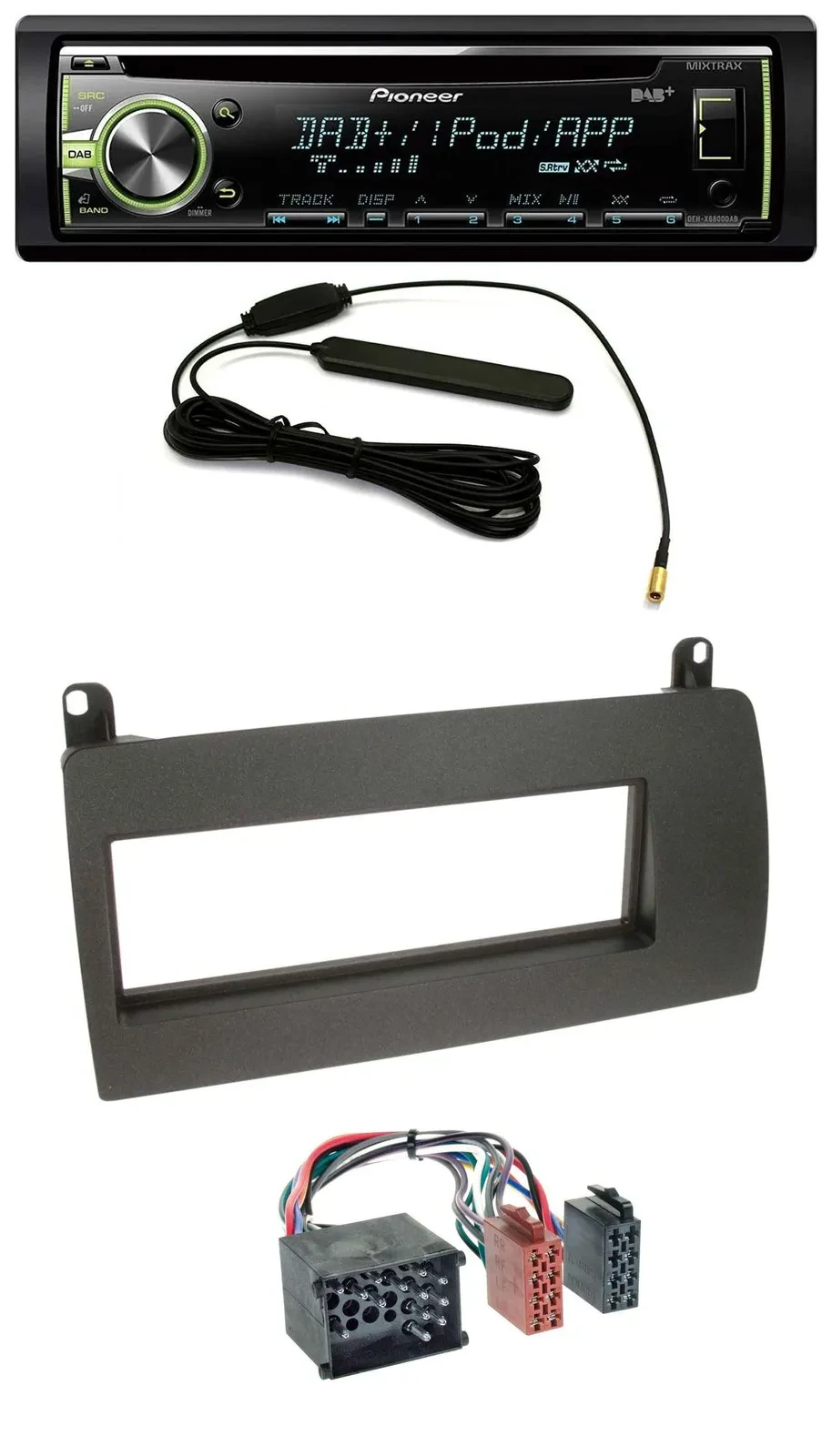 Pioneer MP3 USB CD DAB AUX Autoradio für Rover 75 (1999-2001)