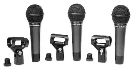 Вокальный микрофон Audio-technica ATM510 Black (3 штуки)