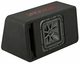 Kicker 45VL7R102 10" Loaded Vented Enclosure - Sonic Electronix