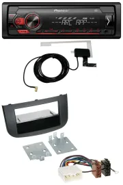 Pioneer 1DIN USB DAB MP3 AUX Autoradio für Mitsubishi Colt Z30/Z30G/Z3B/Z3V ab 0