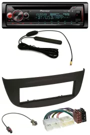 Автомагнитола Pioneer USB DAB MP3 Bluetooth CD для Renault Twingo (с 2012), черный