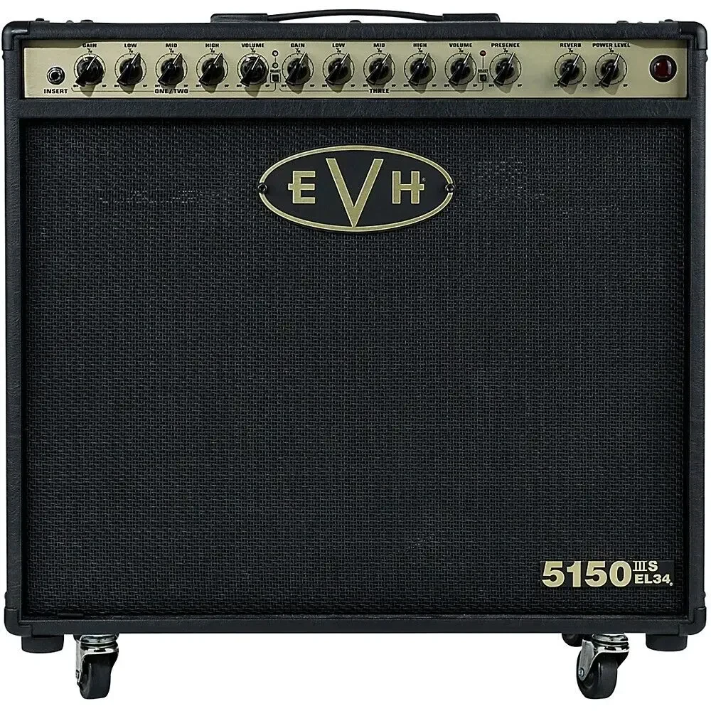 Комбоусилитель для электрогитары EVH 5150III EL34 50W 1x12 Tube Guitar Combo Amp Black