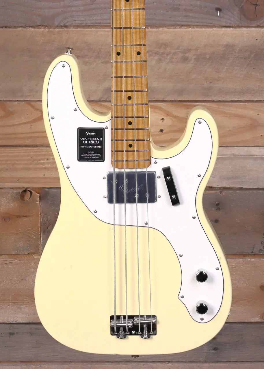 Fender Vintera II '70s Telecaster Bass Vintage White "Scratch & Dent"