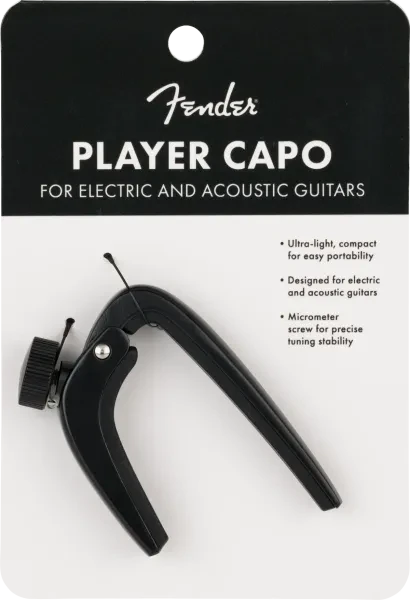 Каподастр Fender 099-0423-400 Player Acoustic Black