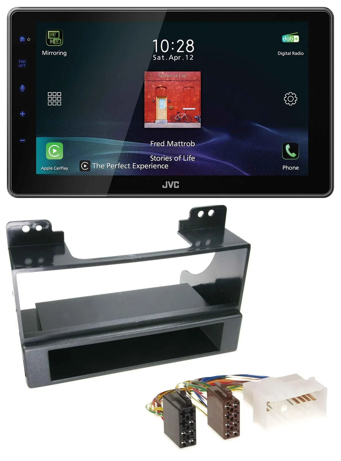 JVC DAB MP3 Bluetooth USB Autoradio für Kia Carnival (ab 2006)