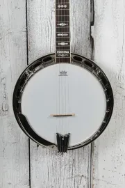 Epiphone Mastertone Classic Resonator Banjo 5 String Banjo with Hardshell Case