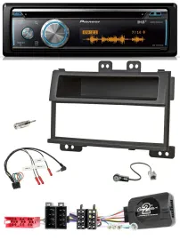 Автомагнитола Pioneer DAB USB CD Bluetooth, совместима с Hyundai i20 (2009–2011), поддержка кнопок на руле, ISO