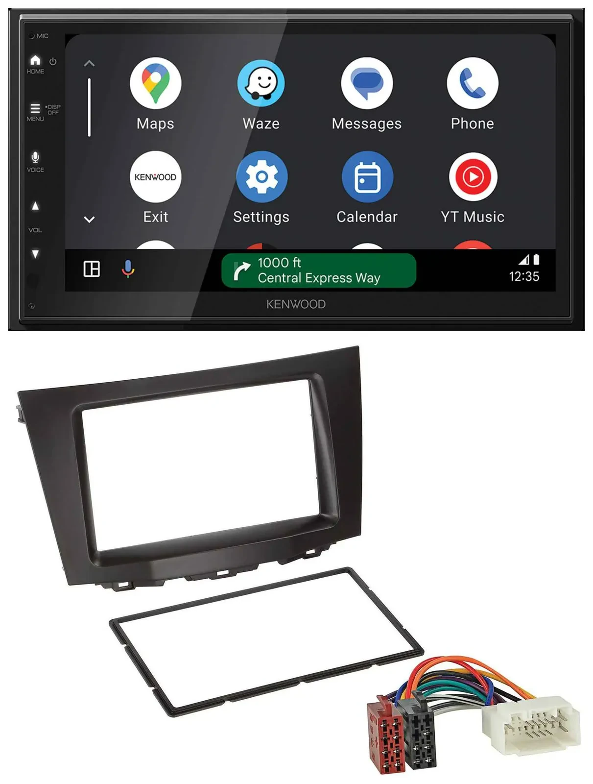 Автомагнитола Kenwood 2DIN DAB Bluetooth USB MP3 для Suzuki Kizashi (с 2009)