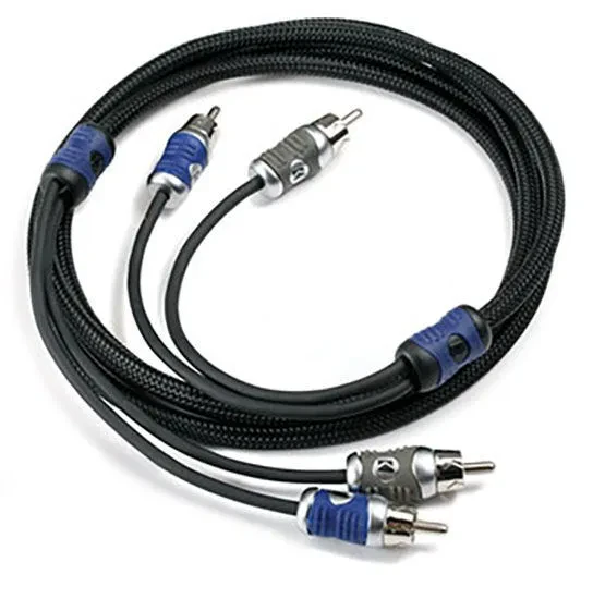 Коммутационный кабель Kicker Q-Series QI26 6 м, 2 x RCA (M) - 2 x RCA (M), 2-канальный