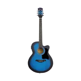 Электроакустическая гитара Shinobi HB402AME Grand Auditorium Blue