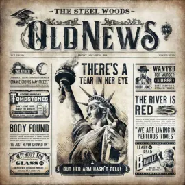Виниловая пластинка The Steel Woods – Old News (Релиз 2019) Sealed