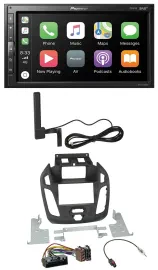 Pioneer USB 2DIN Bluetooth DAB MP3 Autoradio für Ford Transit 2012-2018 Display