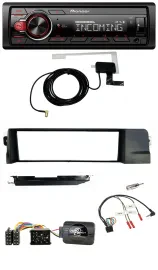 Pioneer MP3 Lenkrad CD DAB USB Autoradio für BMW 3er E46 98-07 Profi Rundpin