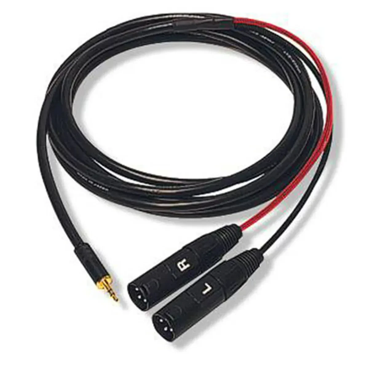 Whirlwind Connect Series MST2X 10' 3.5mm TRS-M - 2x XLR-M Canare MR202-2AT Cable