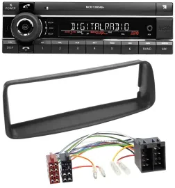 Kienzle Bluetooth MP3 USB DAB Autoradio für Peugeot 206 (ab 1998)