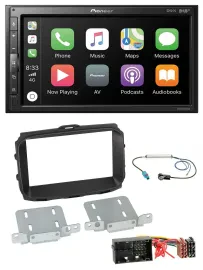 Автомагнитола Pioneer 2-DIN, DAB, Bluetooth, USB, MP3 для Alfa Romeo Giulietta (940 Facelift)