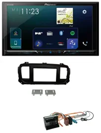 Pioneer MP3 Bluetooth USB 2DIN DAB Autoradio für Citroen Jumpy Dispatch Spacetou