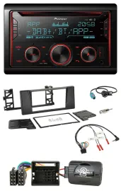 Pioneer 2DIN DAB Lenkrad Bluetooth USB CD Autoradio für BMW 5er E39 01-04 Aktivs