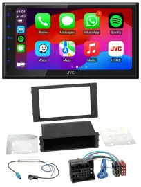 JVC Bluetooth 2DIN MP3 DAB USB Autoradio für Seat Leon (ab 2014)