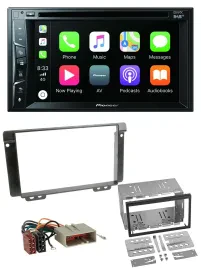 Автомагнитола 2-DIN Pioneer DVD/MP3, USB, Bluetooth, DAB для Land Rover Freelander (с 2004)